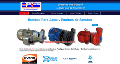 Desktop Screenshot of bombasparaagua.com.mx